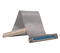 40-Pin IDC Ribbon Cable to DB37 Female, 6