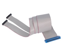 (2) 26-Pin IDC to 50-Pin Edge Connector Ribbon Cable, 40