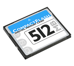 512MB CompactFlash Memory Module 