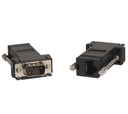 DB9 Male to RJ45 - Preconfigured for 4161/4163 (RS-232) 