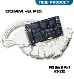 SEALEVEL COMM+8.PCI (BTO) - PCI RS-232 Serial Interface (BTO) (ITEM# 7801)